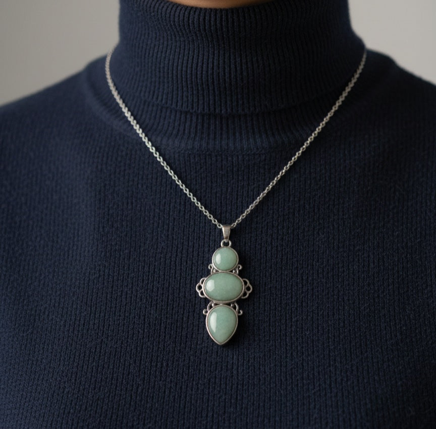 Boho ketting avonturijn